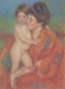 Woman with Baby ff, Mary Cassatt